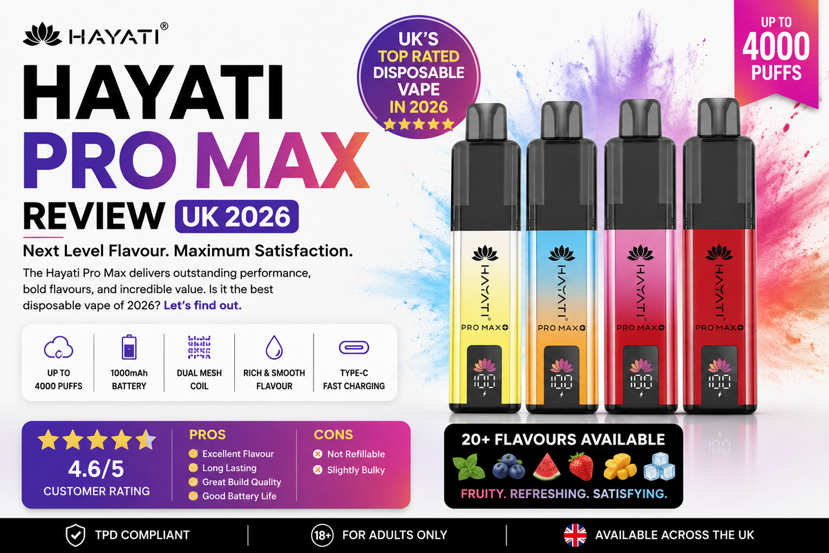 Hayati Pro Max Review UK 2026 — Is It Worth It?
