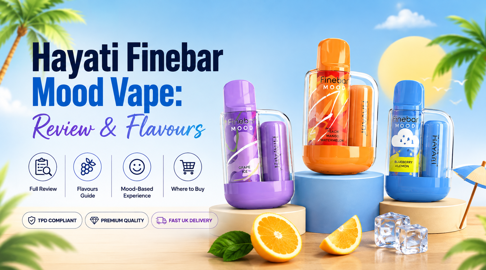 Hayati Finebar Mood Vape: Review & Flavours