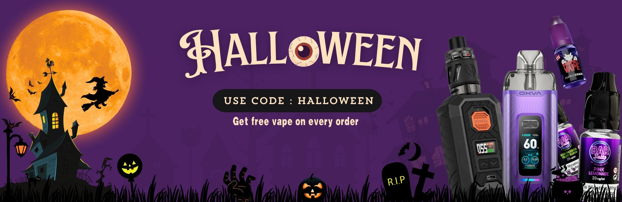 halloween vape sale