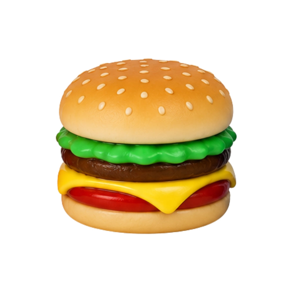 Classic Cheeseburger Squishy Stress Toy
