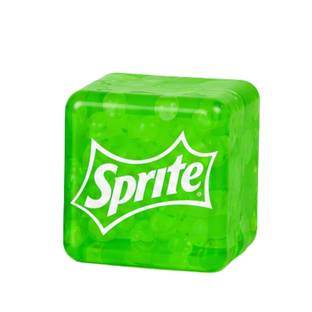 Sprite Inspired Green Squishy Cube Stress Relief Toy
