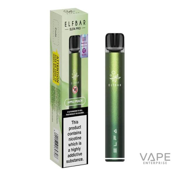 ElfBar Elfa Pro Prefilled Pod Vape Kit
AuroraGreen_ApplePea