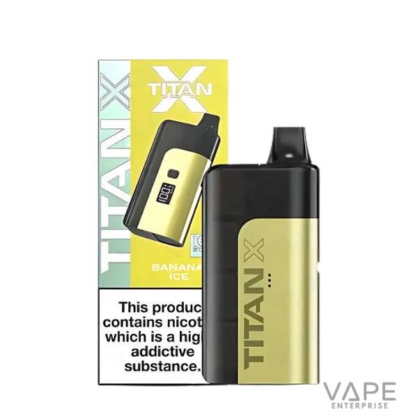 Titan X Vape Kit 10K Puffs
BananaIce