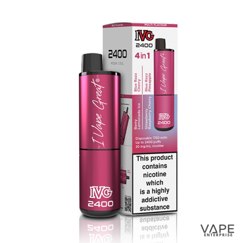 IVG 2400 4 in 1 Vape Kit