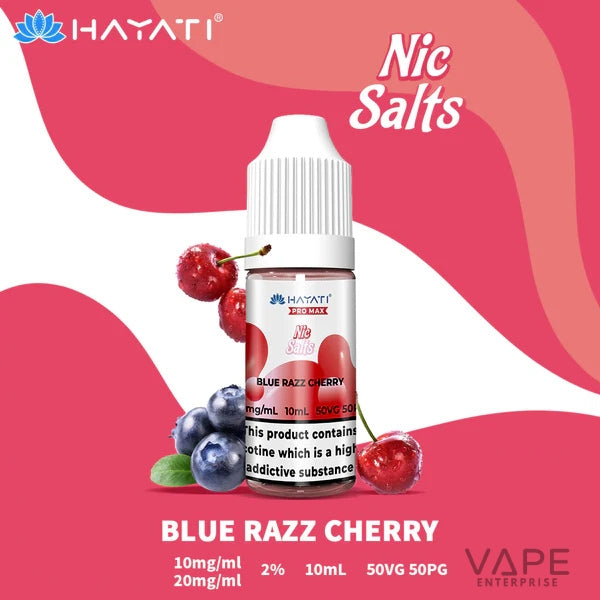 Hayati Pro Max Fresh Nic Salt
BlueRazzCherry