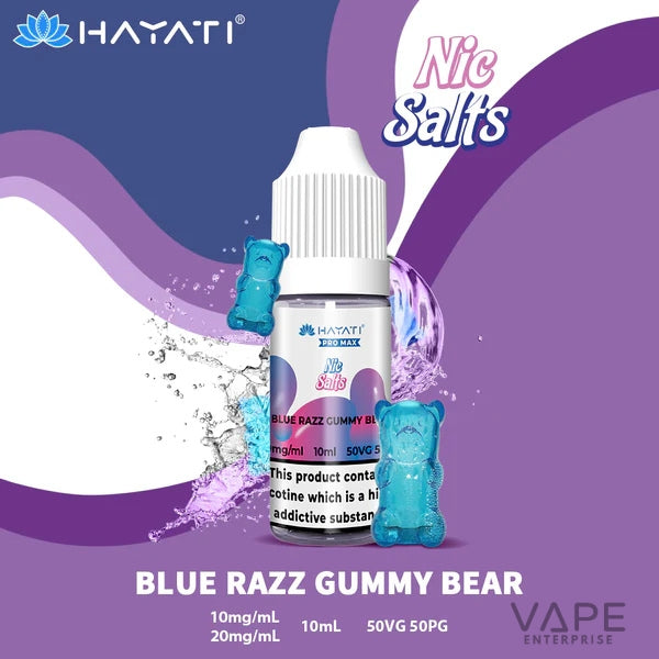 Hayati Pro Max Fresh Nic Salt
BlueRazzGummyBear