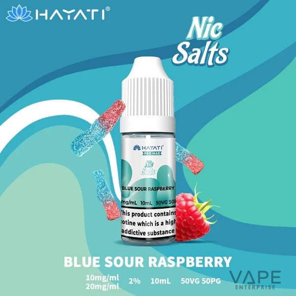 Hayati Pro Max Fresh Nic Salt
BlueSourRaspberry