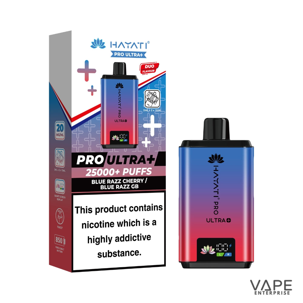Hayati Pro Ultra Plus 25K Puffs Vape Kit