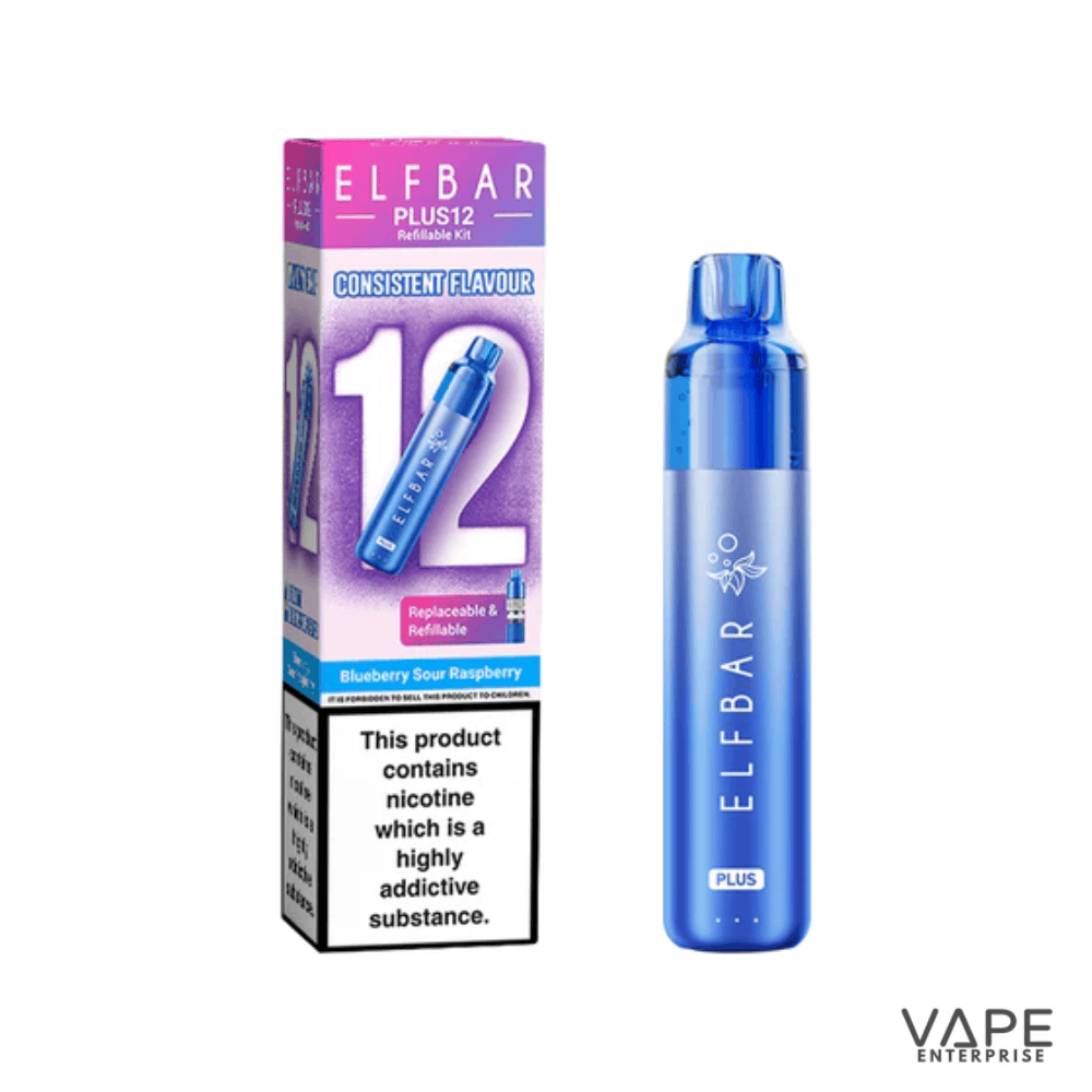 Elf Bar Plus 12 Prefilled Pod Vape Kit – Up To 12,000 Puffs