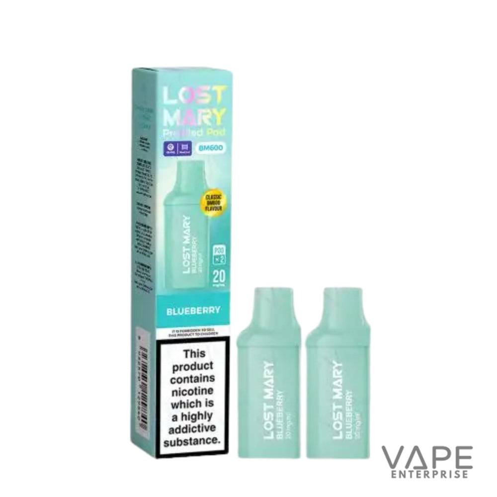 Lost Mary vape device and packaging on a white background