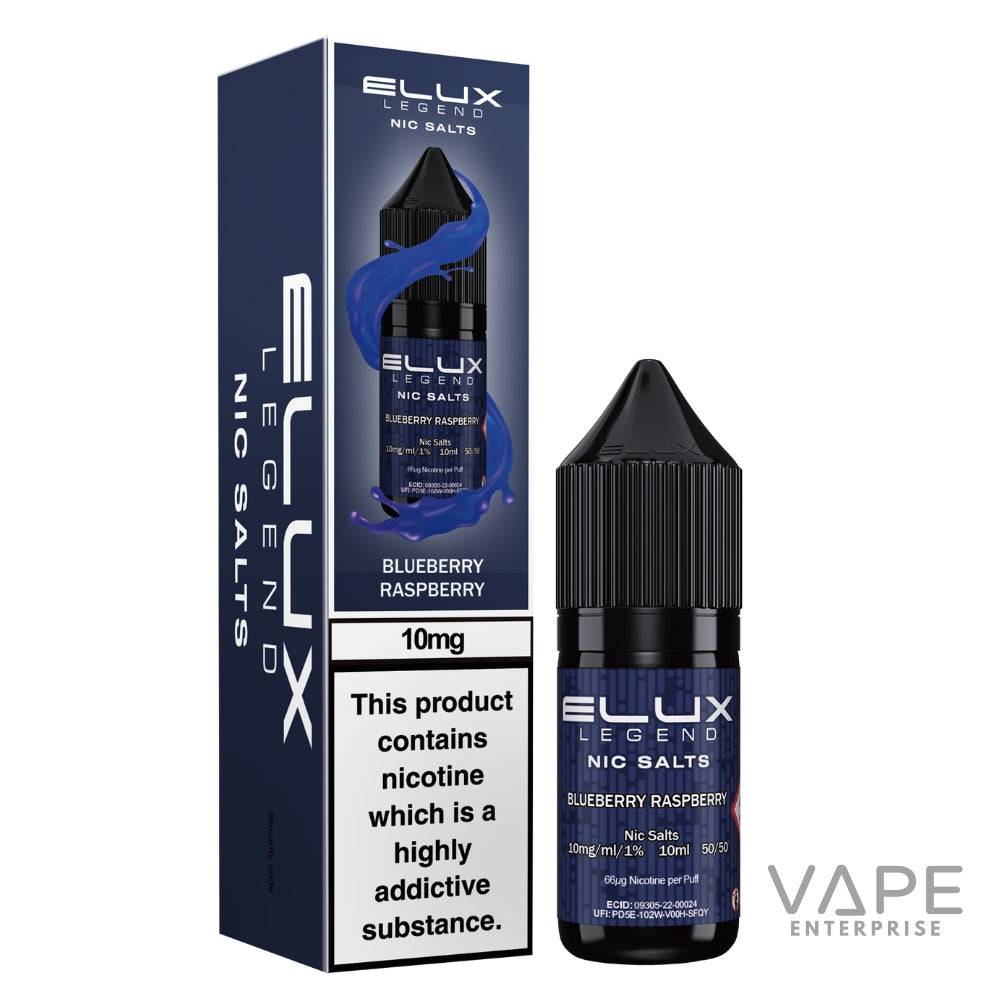 Elux Legend Nic Salts
Blueberry Raspberry