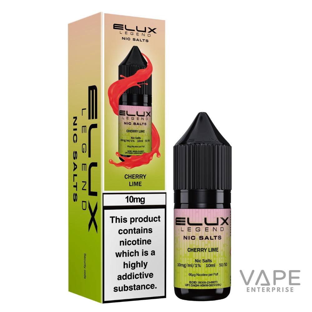 Ellux Legend Nic Salts
Cherry Lime