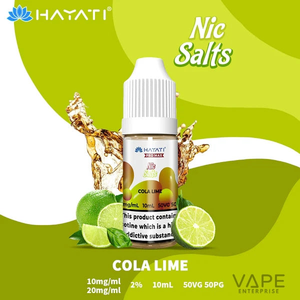 Hayati Pro Max Fresh Nic Salt
ColaLime