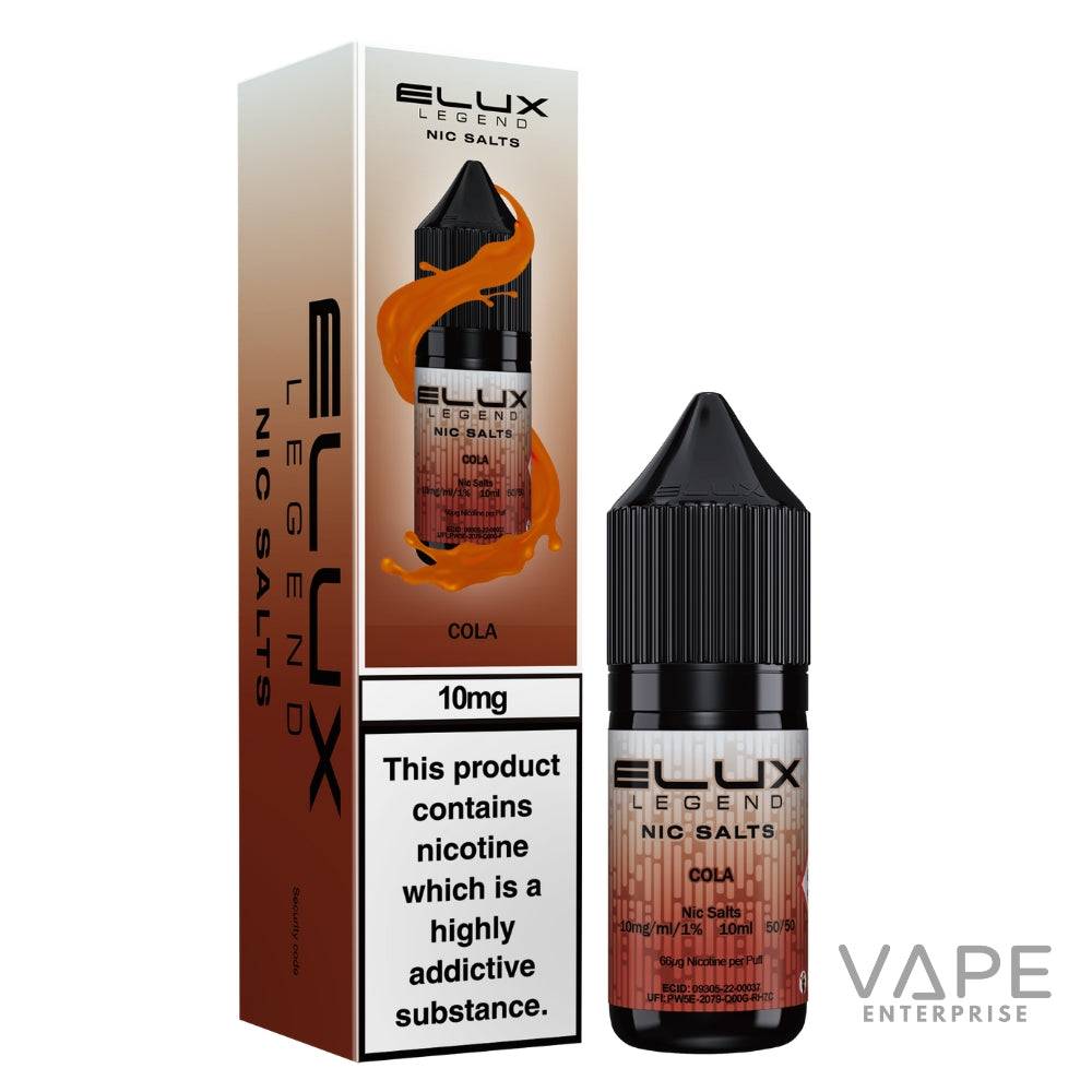 Ellux Legend Nic Salts
Cola