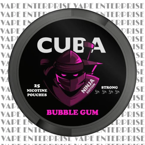 Cuba Ninja Edition Snus Pouch
Bubble_gum