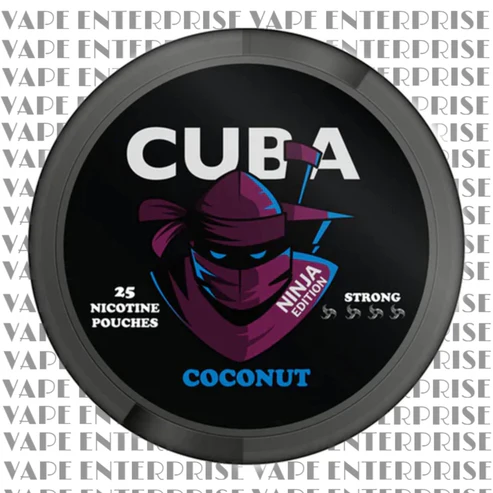 Cuba Ninja Edition Snus Pouch
coconut