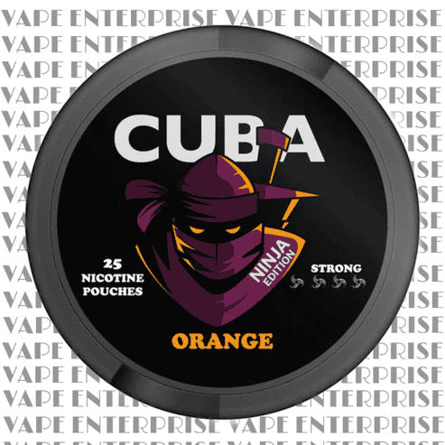 Cuba Ninja Edition Snus Pouch
orange