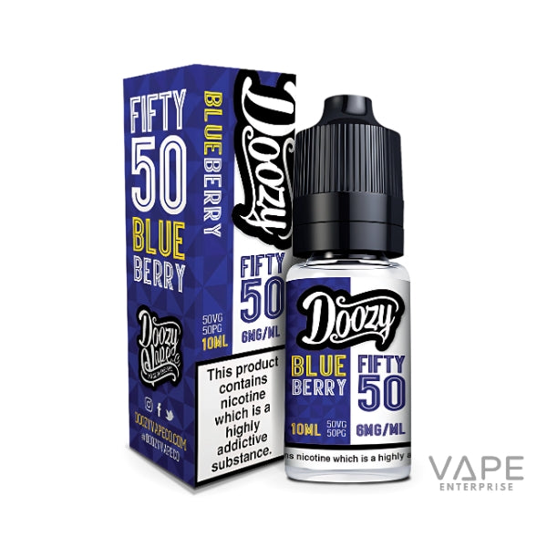 Doozy Fifty 50 E-liquid
Blueberry