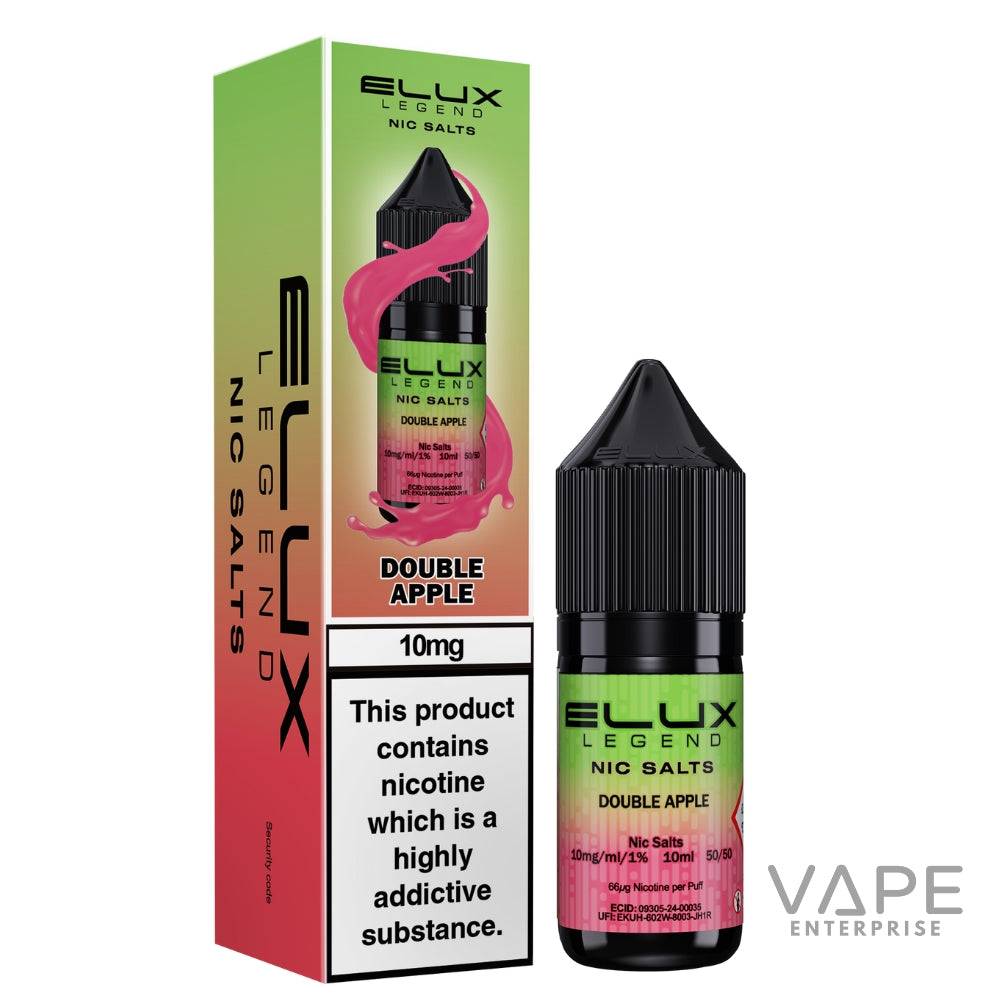 Elux Legend Nic Salts
Double Apple