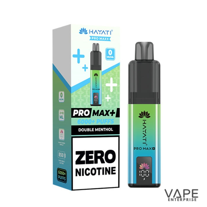 Hayati Pro Max plus 6000 Puffs - 0mg (ZERO NICOTINE)