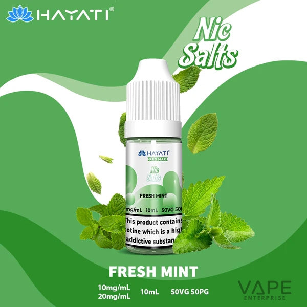 Hayati Pro Max Fresh Nic Salt
FreshMint