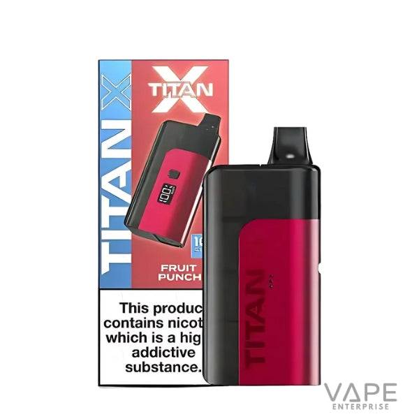 Titan X Vape Kit 10K Puffs
FruitPunch