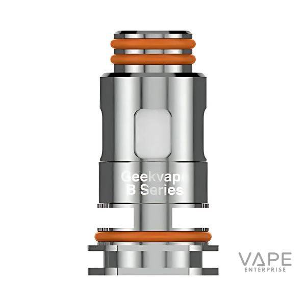 Geekvape B Series 0.2 ohm vape coil with orange O-rings for vape devices on white background