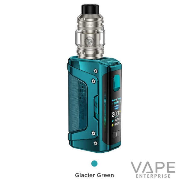 Aegis Legend 5 box mod
GlacierGreen