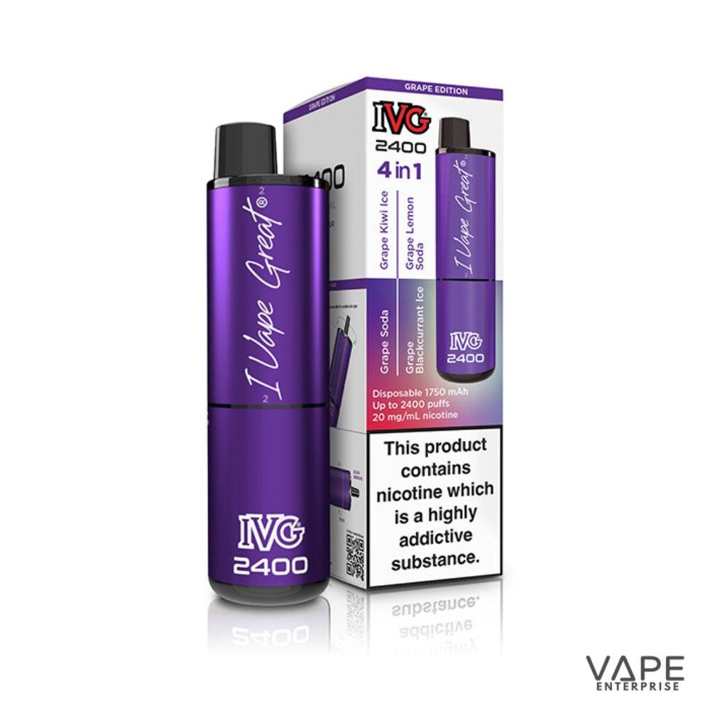 IVG 2400 4 in 1 Vape Kit