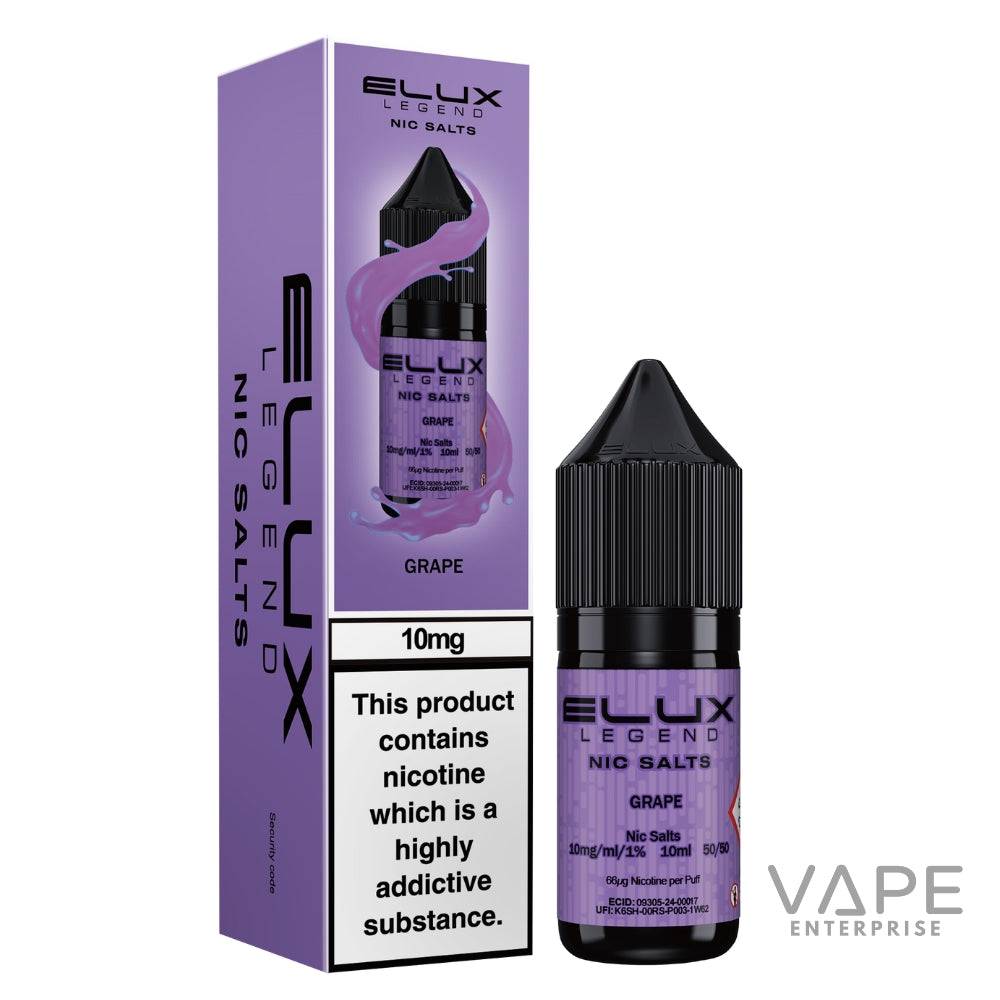 Elux Legend Nic Salts
Grape