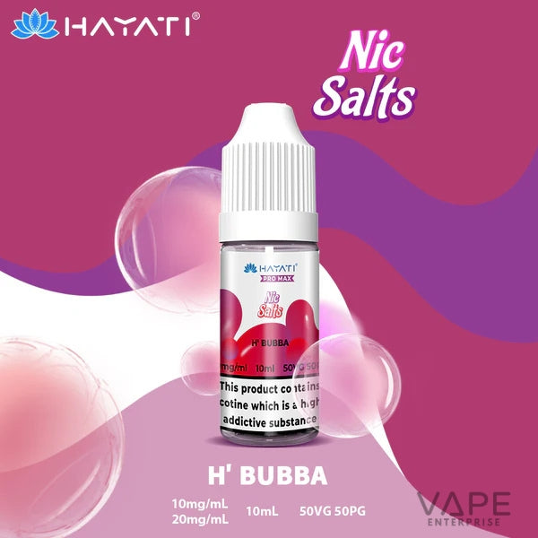 Hayati Pro Max Fresh Nic Salt
H_Bubba