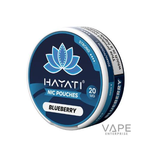 Hayati Nicotine Pouches
Hayati_Blueberry