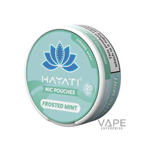 Hayati Nicotine Pouches
Hayati_Frosted_Mint