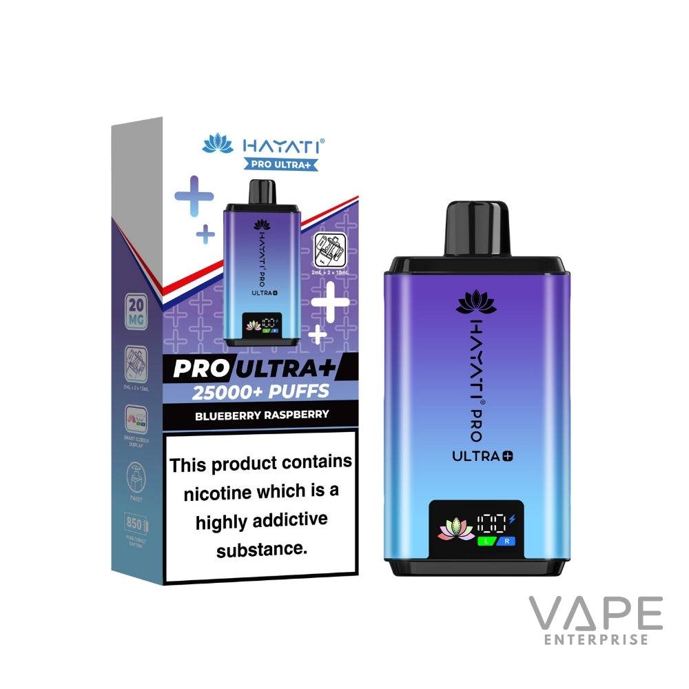 Hayati Pro Ultra Plus 25000 Puffs Blueberry Raspberry
