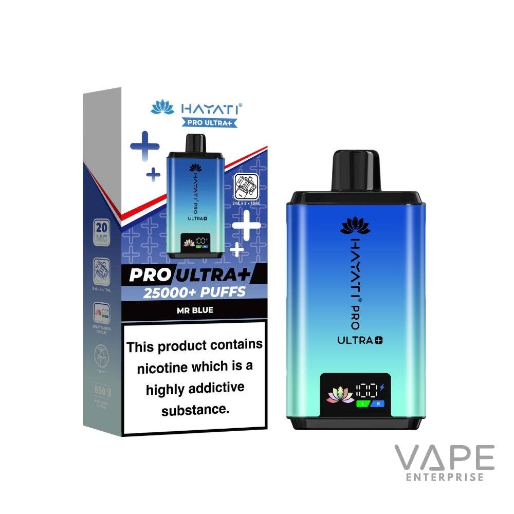 Hayati Pro Ultra Plus 25000 Puffs
Mr Blue