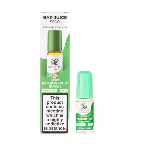 Bar Juice 5000
Kiwi-Passionfruit-Guava