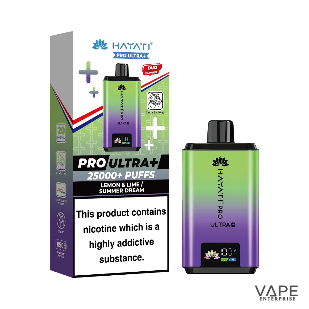 Hayati Pro Ultra Plus 25K Puffs Vape Kit