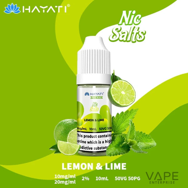Hayati Pro Max Fresh Nic Salt
Lemon_Lime