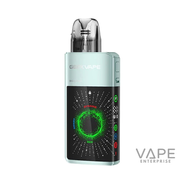 Light Jade Digi-QVista Electronic vape device with visible branding on a white background