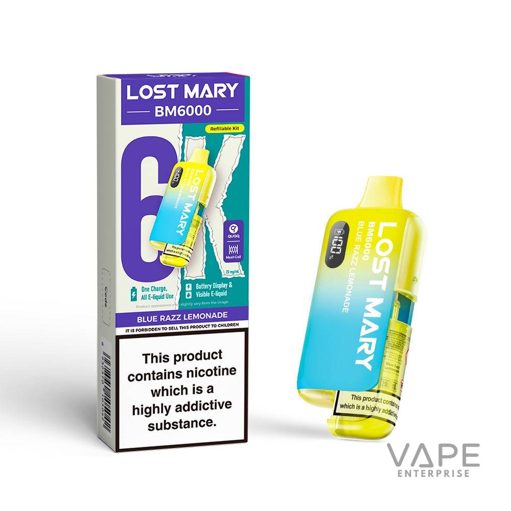 Lost Mary BM6000
Blue_Razz_Lemonade