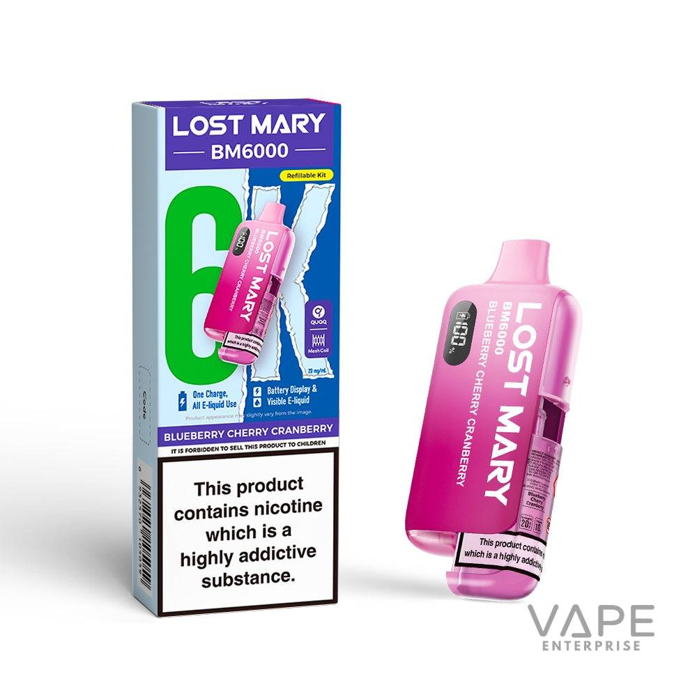Lost Mary BM6000
Blueberry_Cherry_Cranberry