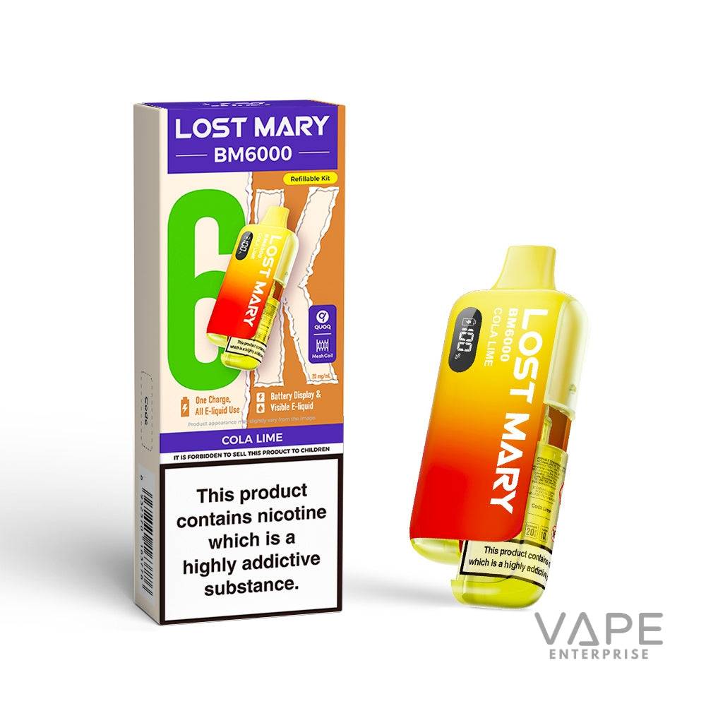Lost Mary BM6000
Cola_lime