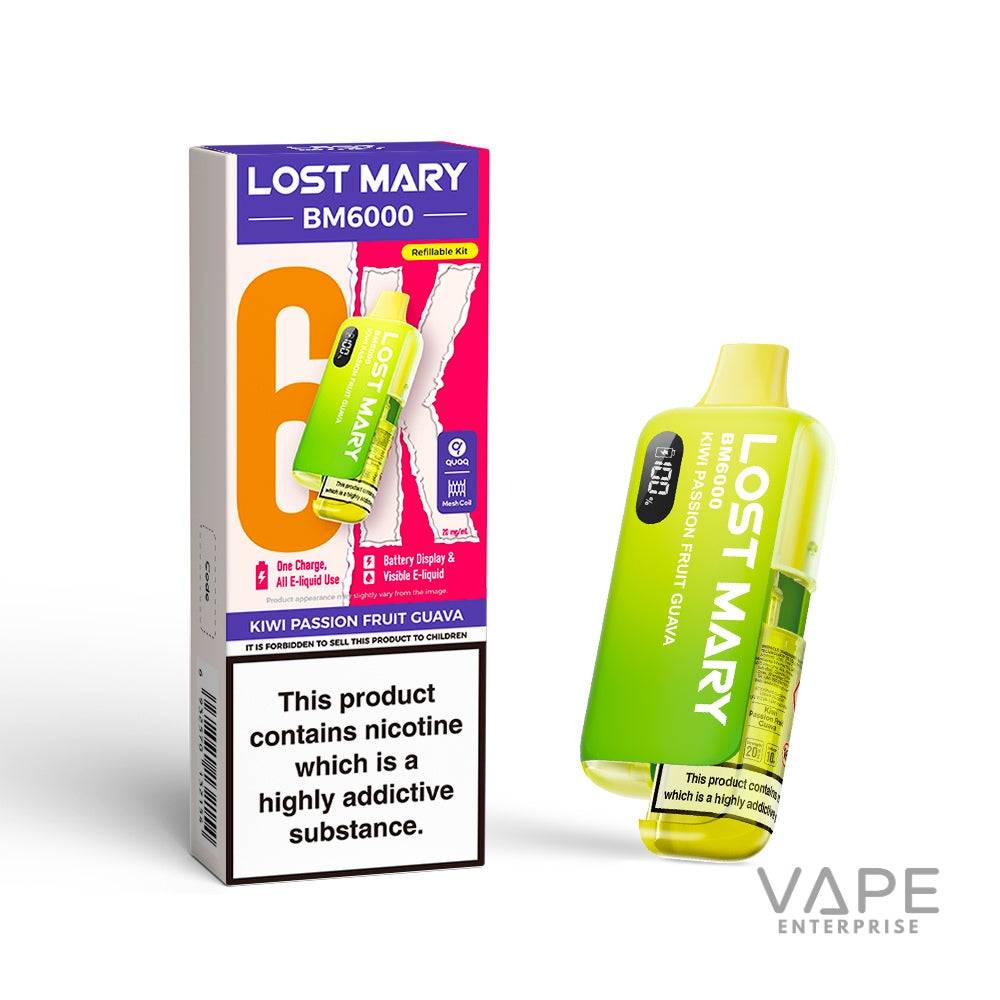 Lost Mary BM6000
Kiwi_Passion_Fruit_Guava
