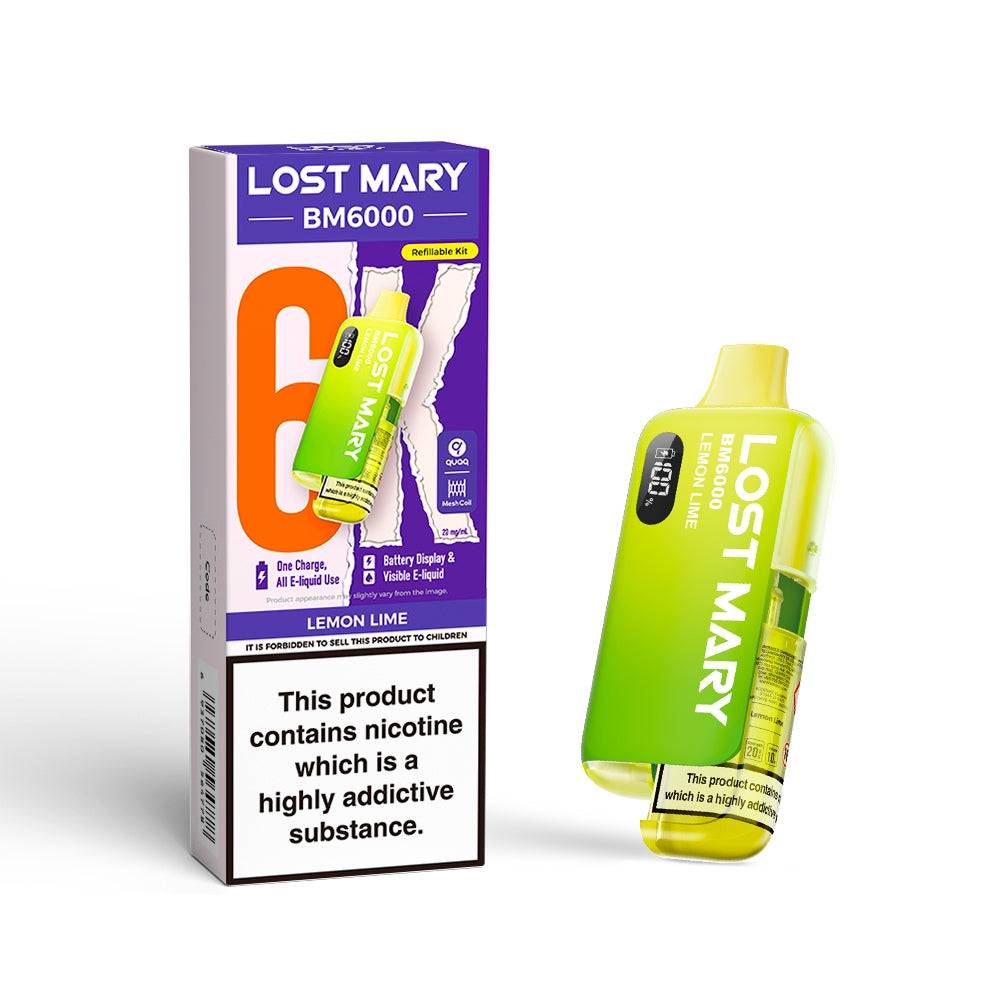Lost Mary BM6000
Lemon_Lime