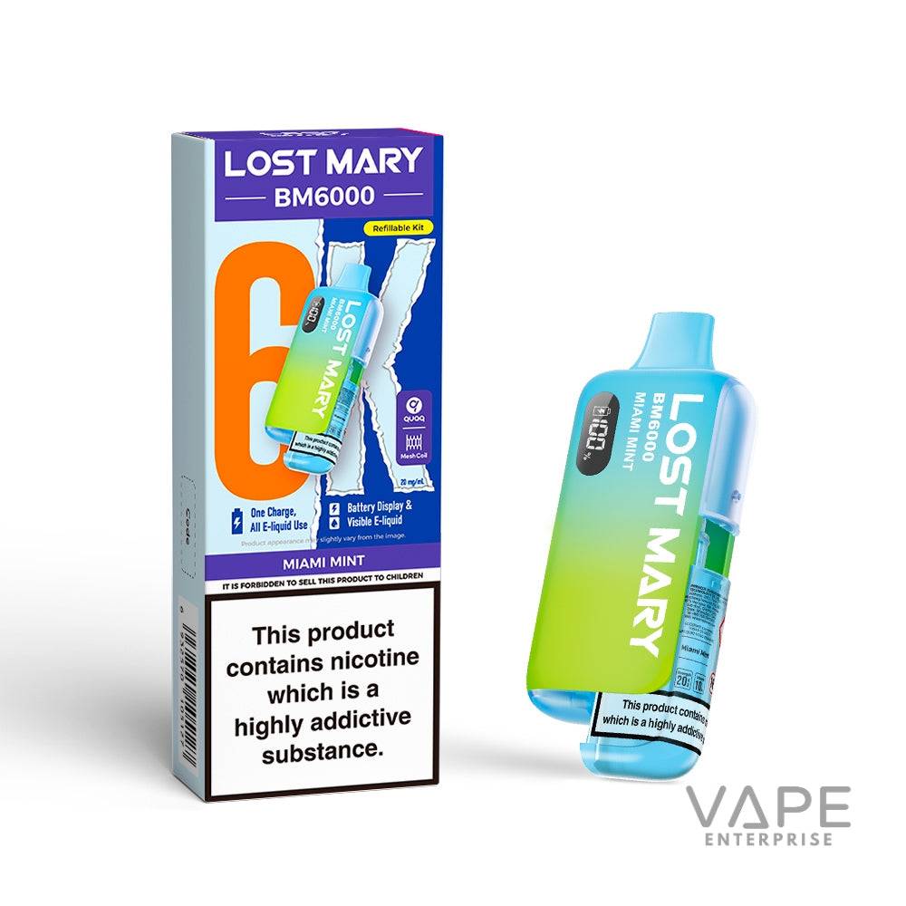 Lost mary BM6000
Miami_Mint