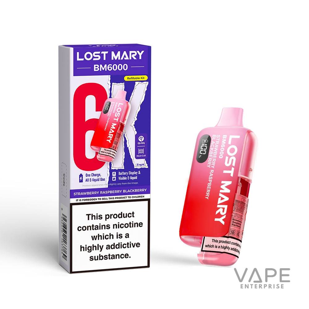 Lost mary BM6000
Strawberry_Raspberry_Blackberry