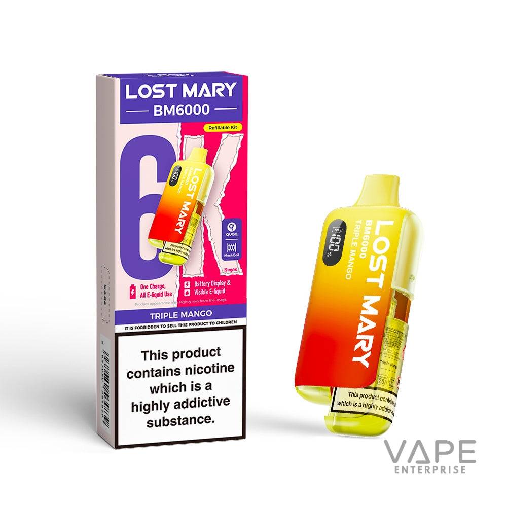 Lost mary BM6000
Triple_Mango