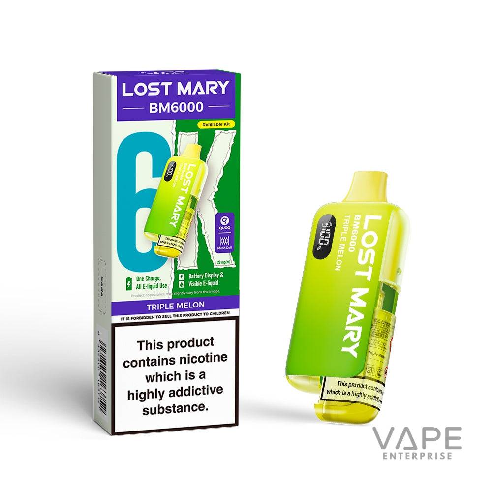 Lost mary BM6000
Triple_Melon