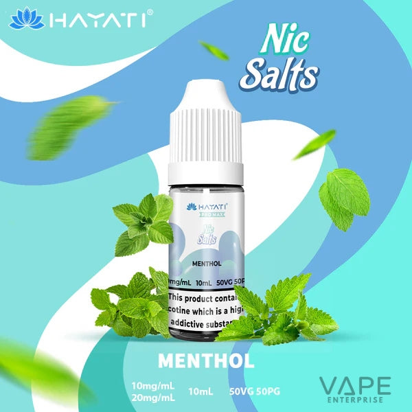 Hayati Pro Max Fresh Nic Salt
Menthol