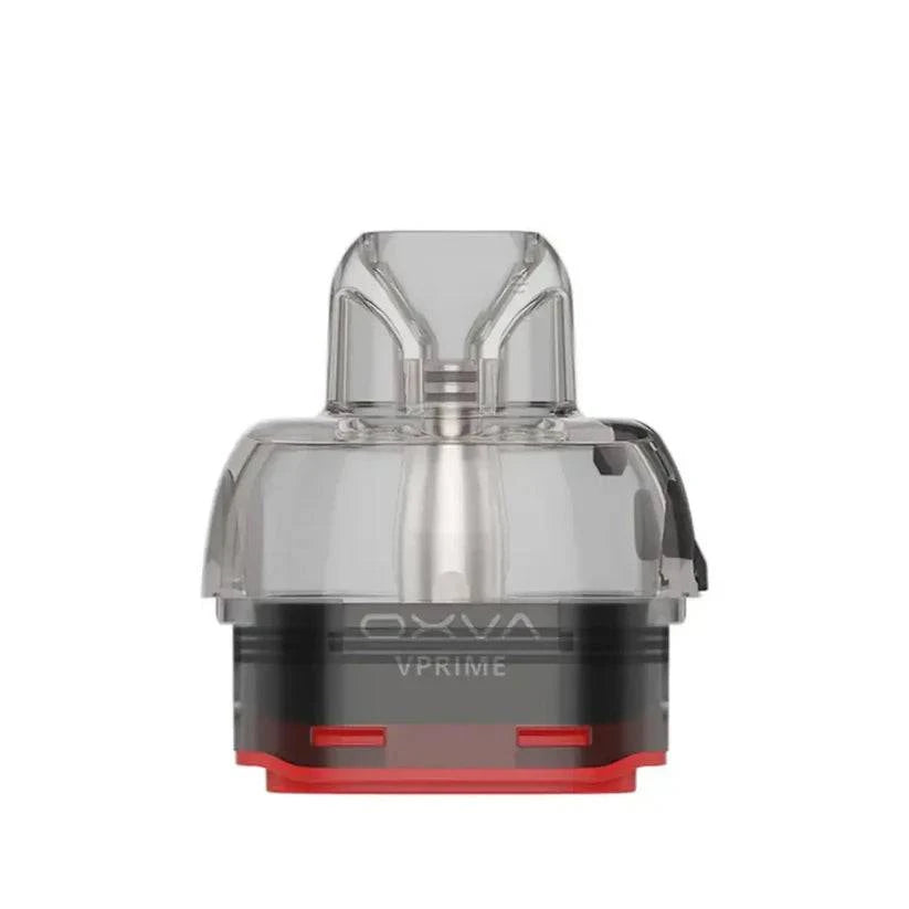 OXVA VPrime replacement pod with 0.2 ohm coil and transparent top mouthpiece